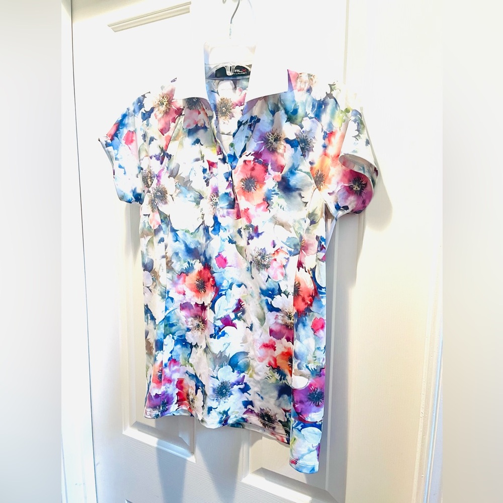 RLX Printed Airflow Polo Cold Spring Floral